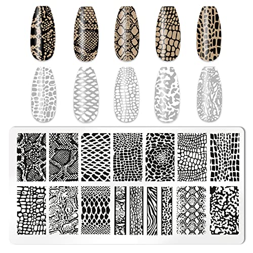 Leopard Print Stamping Plate Kit