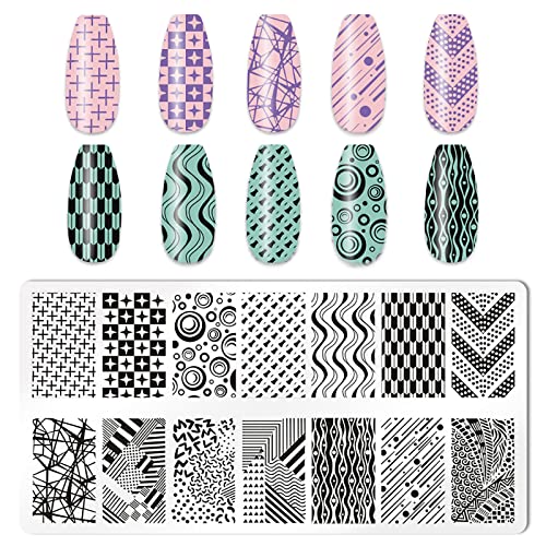 Leopard Print Stamping Plate Kit