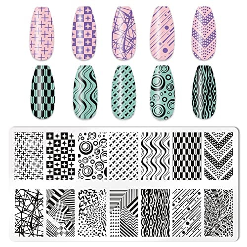 Leopard Print Stamping Plate Kit