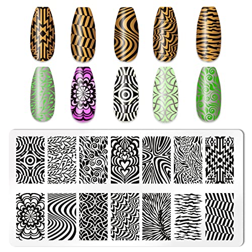 Leopard Print Stamping Plate Kit