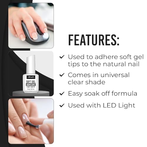 Soft Gel Nail Adhesive