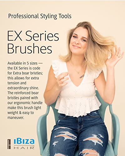 EX5 Round Boar Bristle Brush, 80mm