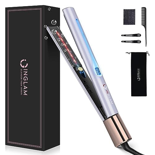 Infrared Titanium Flat Iron 1-Inch