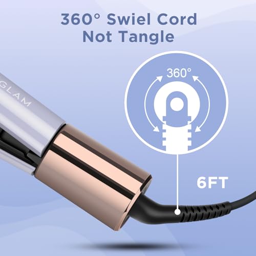 Infrared Titanium Flat Iron 1-Inch