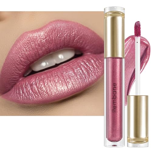 Metallic Rose Mauve Liquid Lipstick –Waterproof & Quick Dry | Super Stay High Impact lip s