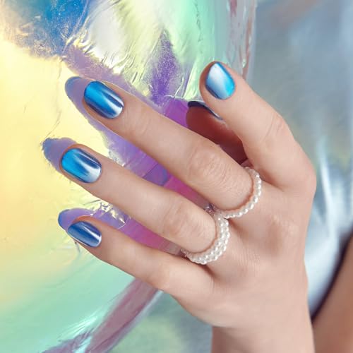 Kiss colorFX by Impress Press On Nails, Reconnect, 30 No Glue Peel and S