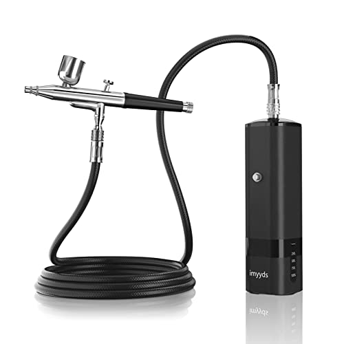 Airbrush Kit with Compressor 32 PSI High Pressure Cordless Airbrush Gun