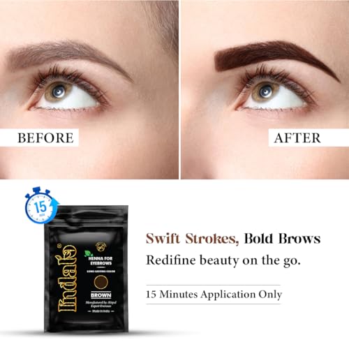 Brown Eyebrow Henna