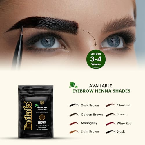 Brown Eyebrow Henna