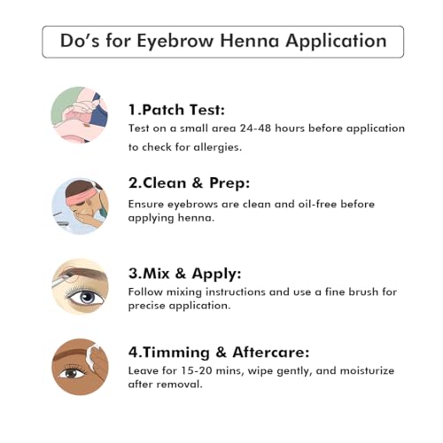 Brown Eyebrow Henna