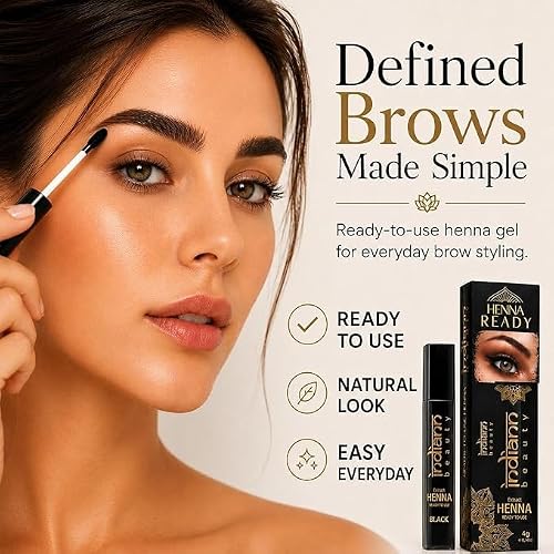 Ready-to-Use Liquid Eyebrow Henna Tint