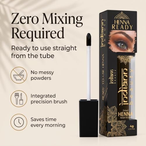 Ready-to-Use Liquid Eyebrow Henna Tint