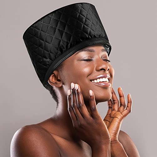 Heat Cap for Deep Conditioning Thermal Cap Hair Steamer Natural Hair