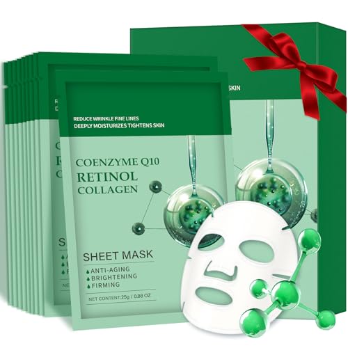 Pack of 10 Collagen Face Mask