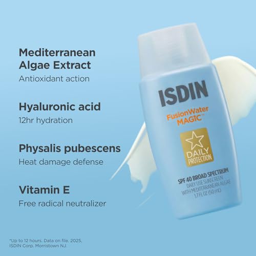Fusion Water MAGIC Lightweight Clear Face Sunscreen SPF 40