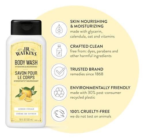 Body Wash Lemon Cream