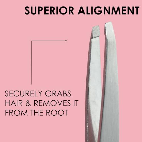 Precision Slant Tweezers
