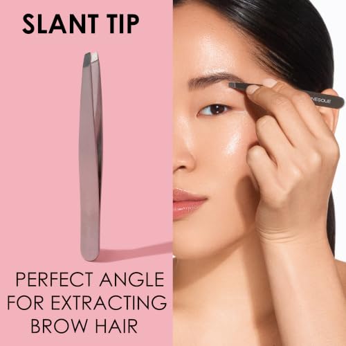 Precision Slant Tweezers