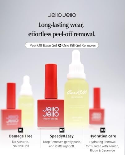 Peel-Off Base coat Gel Remover Set