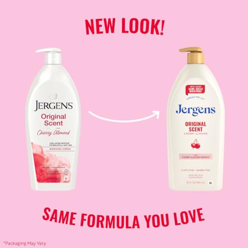 Cherry Almond Hand & Body Lotion, Dry Skin, 32 fl oz