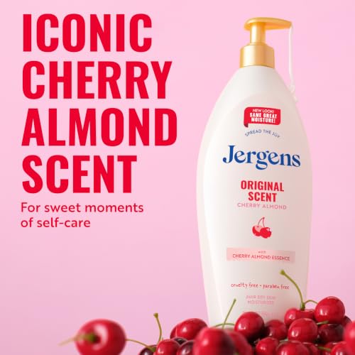 Cherry Almond Hand & Body Lotion, Dry Skin, 32 fl oz