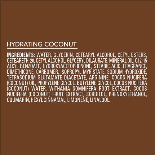 Hydrating Coconut Body Lotion, Hand and Body Moisturizer, Infused with C