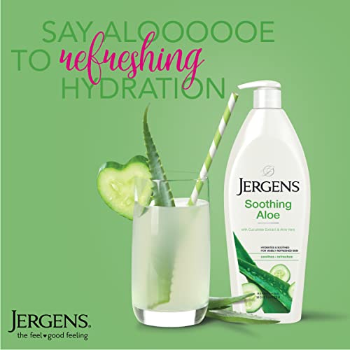 Soothing Aloe Body Lotion For Dry Skin, Moisturizer, 21 fl oz