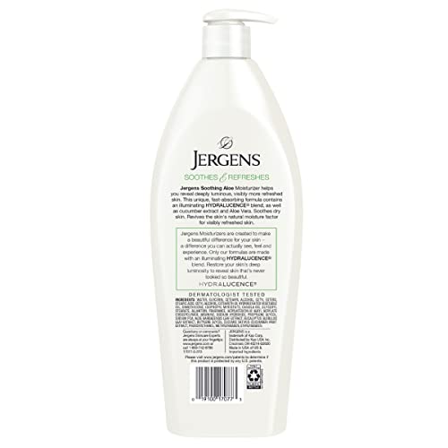 Soothing Aloe Body Lotion For Dry Skin, Moisturizer, 21 fl oz