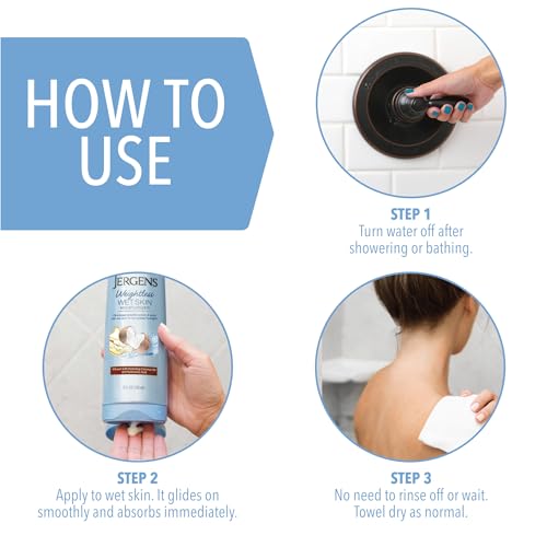 Wet Skin Body Lotion with Coconut Oil