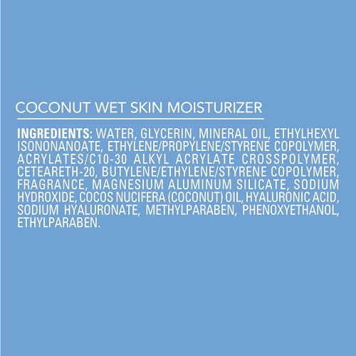 Wet Skin Body Lotion with Coconut Oil
