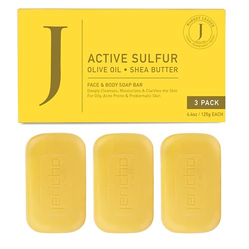 Dead Sea sulfur soap olive oil