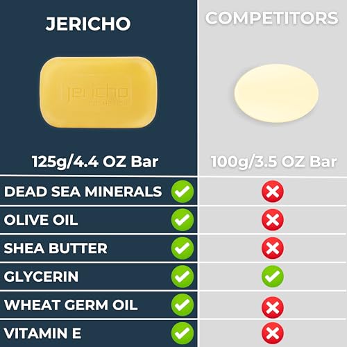 Dead Sea sulfur soap olive oil