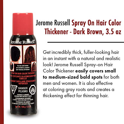 Spray-on Color Hair Thickener