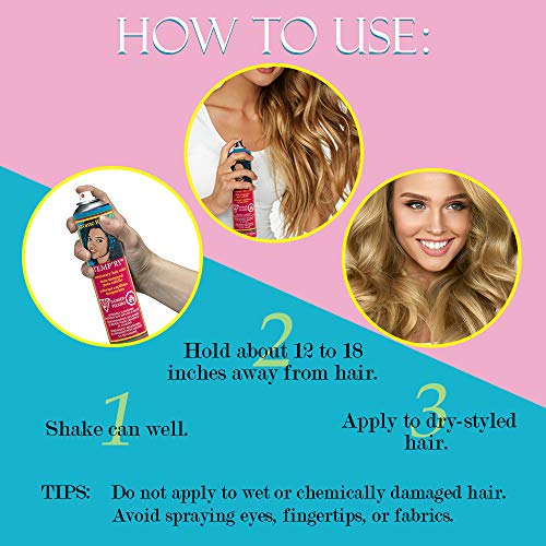 Temporary Hair Color Spray, Honey Blonde