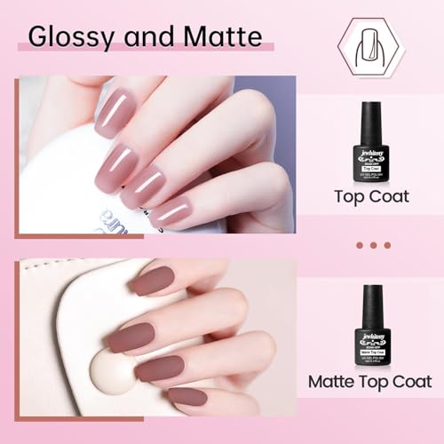 Poly Extension Gel Nail Kit 14 PCS with Slip Solution