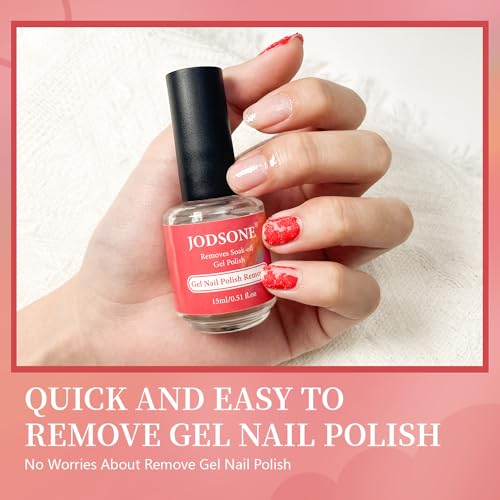 15ML Gel Nail Polish Remover No Need Soaking or Wrapping Gel Remover for Nails 3-5