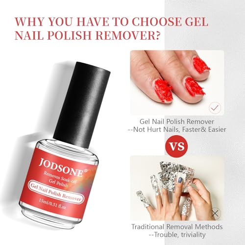 15ML Gel Nail Polish Remover No Need Soaking or Wrapping Gel Remover for Nails 3-5