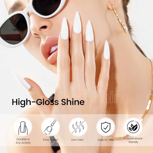 White Gel Polish, 10ml