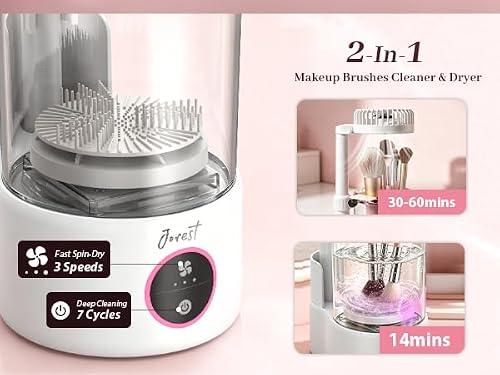 Electric Makeup Brush Cleaner and Dryer Portable