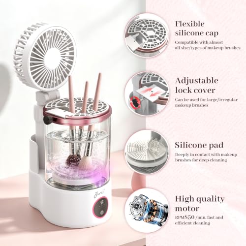 Electric Makeup Brush Cleaner and Dryer Portable