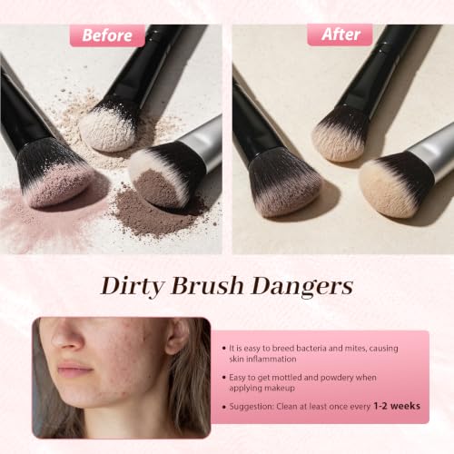 Electric Makeup Brush Cleaner and Dryer Portable