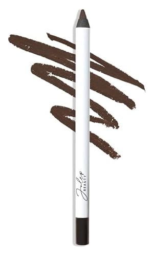 When Pencil Met Gel eyeliner rich brown