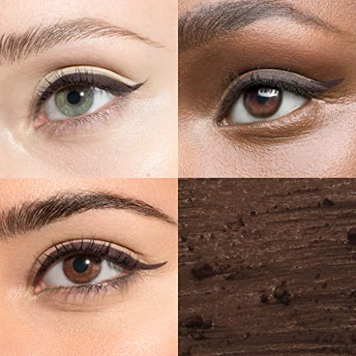 When Pencil Met Gel eyeliner rich brown