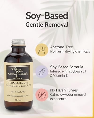 Nail Polish Remover Unscented Acetone Free