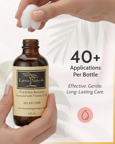 Nail Polish Remover Unscented Acetone Free