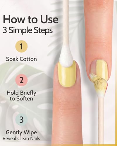 Nail Polish Remover Unscented Acetone Free