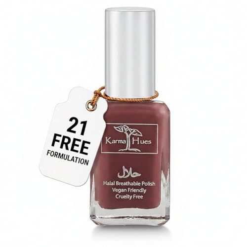 Karma Naturals Certified Halal Nail Polish - Breathable & Water Permeable