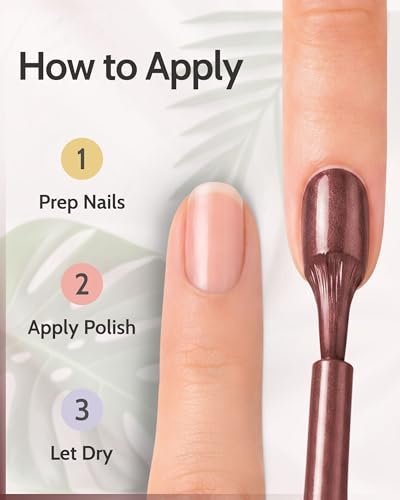 Karma Naturals Certified Halal Nail Polish - Breathable & Water Permeable