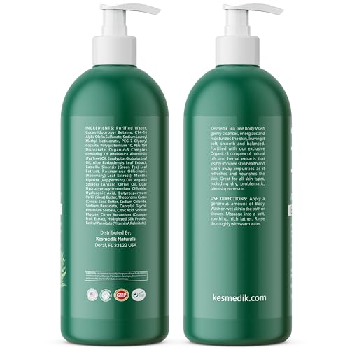 Tea Tree Body Wash MaxTherapy with 100% Tea Tree Oil