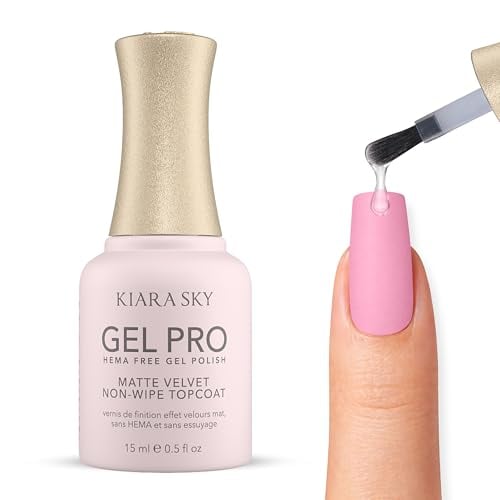 Matte Gel Top Coat, 0.5 fl oz